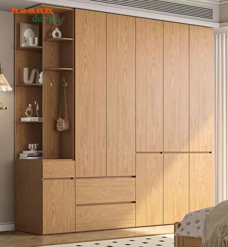Tủ Quần Áo Gỗ Công Nghiệp MDF