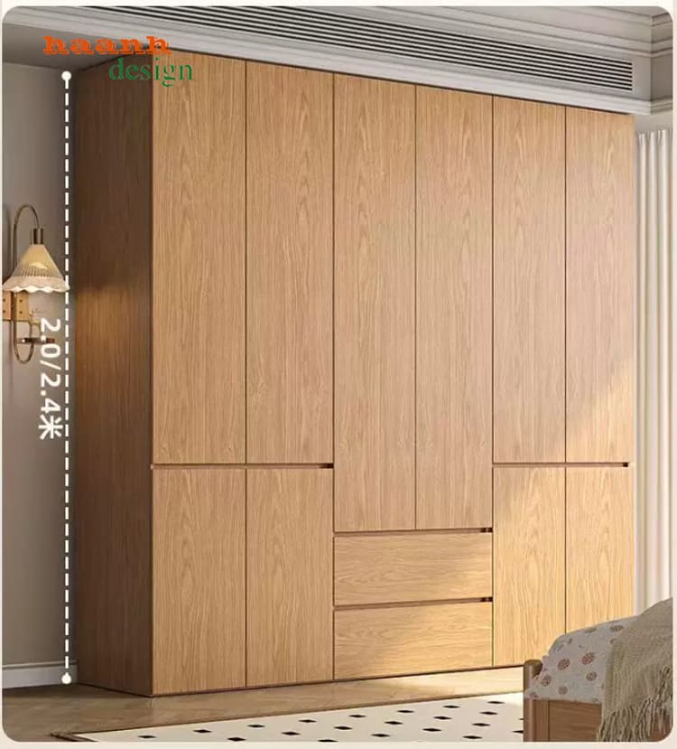 tủ quần áo gỗ công nghiệp mdf hiện đại đẹp