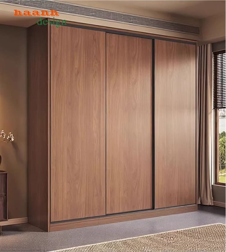 cấu trúc bên trong tủ quần áo gỗ ép