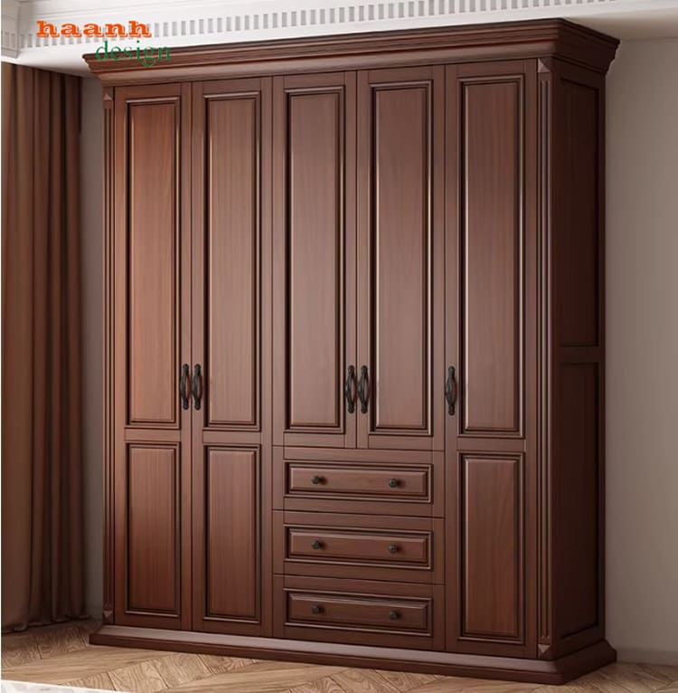mẫu tủ quần áo đẹp hiện đại sơn PU Inchem Mỹ