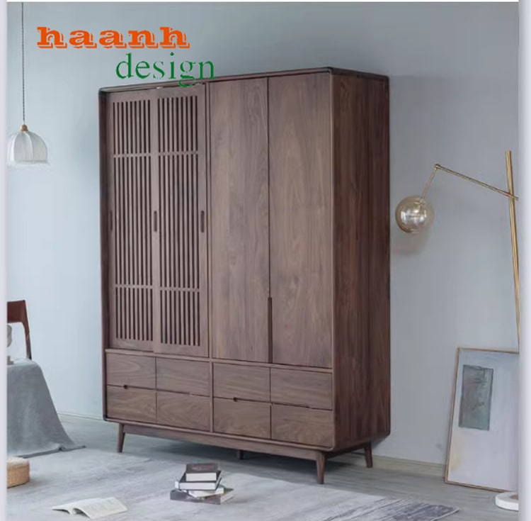Tủ Quần Áo Gỗ Óc Chó
