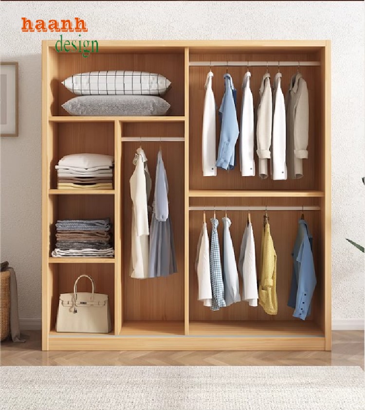 Tủ Quần Áo Gỗ Sồi