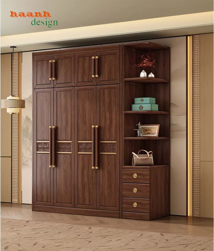tủ quần áo đẹp cho phòng ngủ gia đình