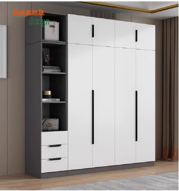 tủ áo trẻ em gỗ công nghiệp