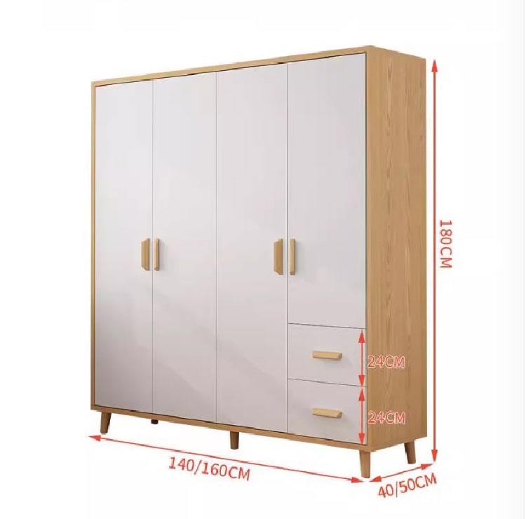 Tủ áo trẻ em gỗ công nghiệp