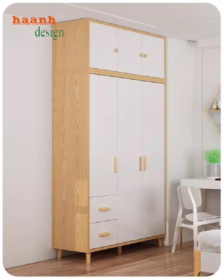Tủ áo trẻ em gỗ công nghiệp