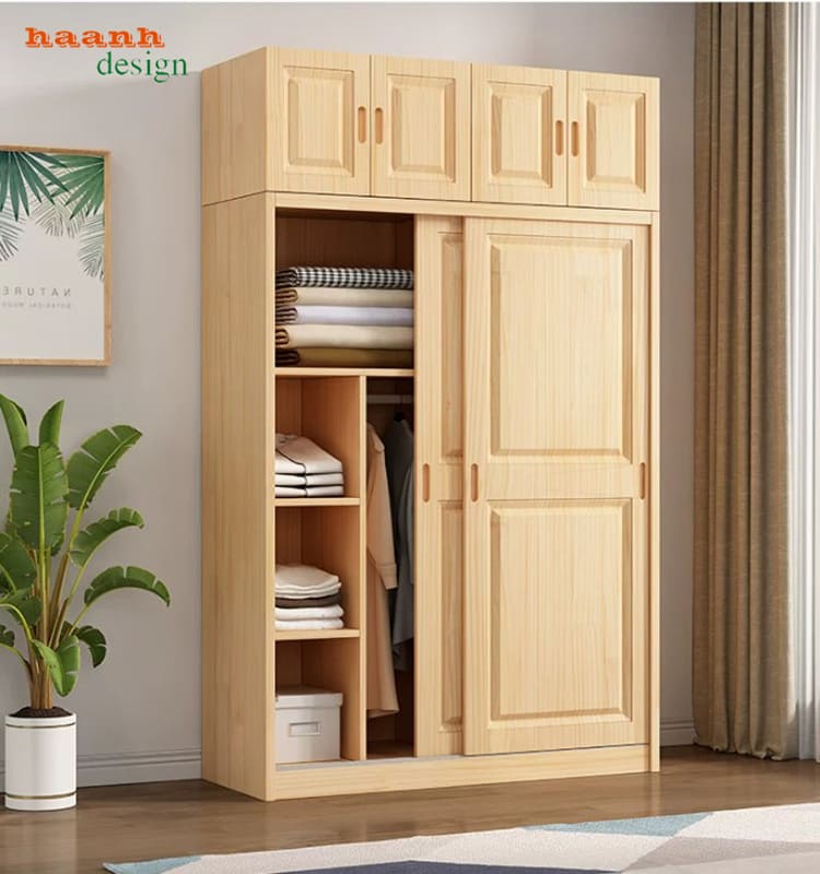 TQA 006 - cấu hình nhỏ gọn Cấu hình tủ trẻ em nhỏ gọn có kệ bên