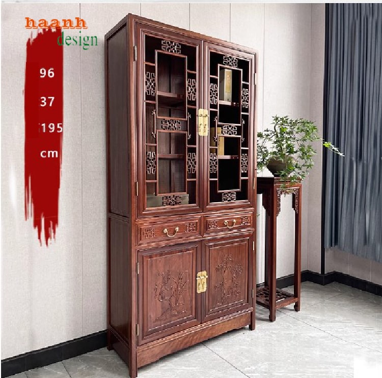 tủ sách bằng gỗ tự nhiên