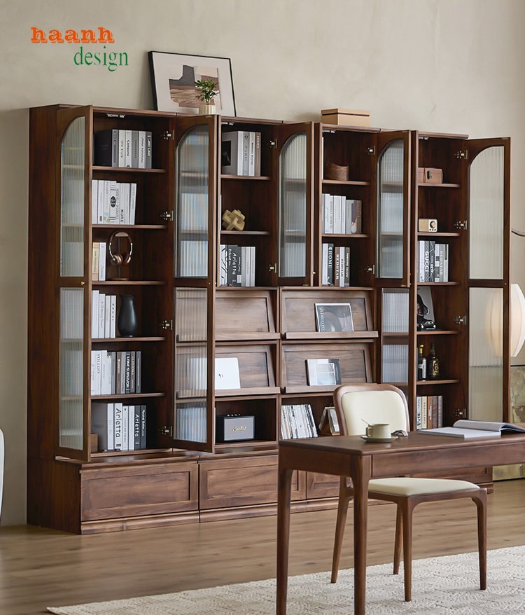 giá sách gỗ tự nhiên