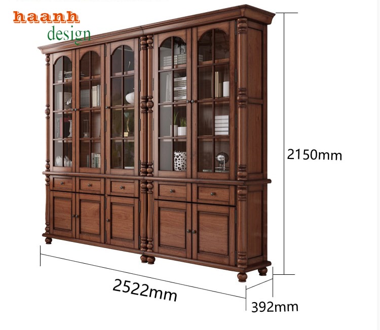 Tủ sách gỗ