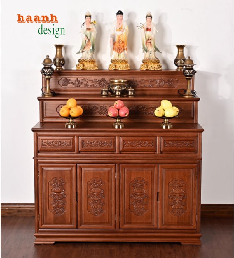 tủ thờ phật và gia tiên