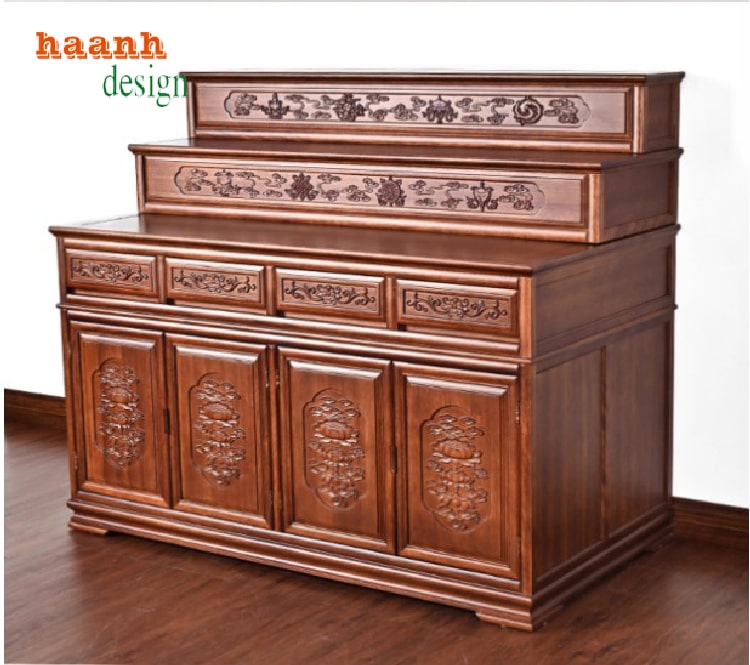 tủ thờ phật và gia tiên