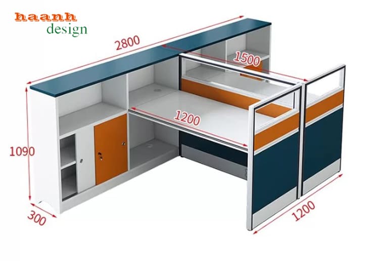 VNN 005 - kích thước phương án ghép đôi Bản vẽ kích thước cụm hai vị trí VNN 005