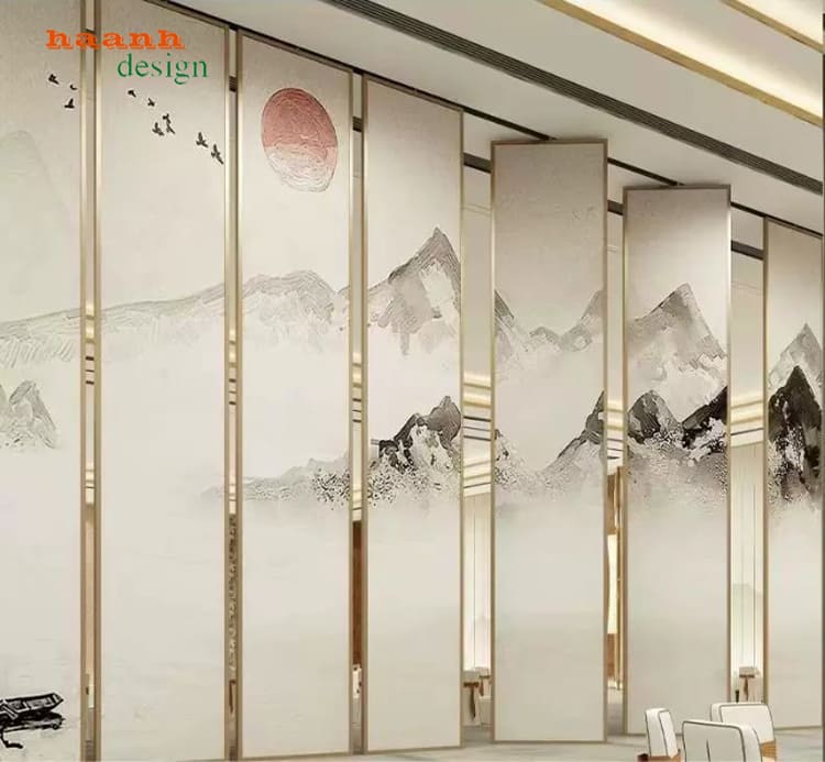 Cấu tạo vách ngăn văn phòng di động MDF phủ Melamine