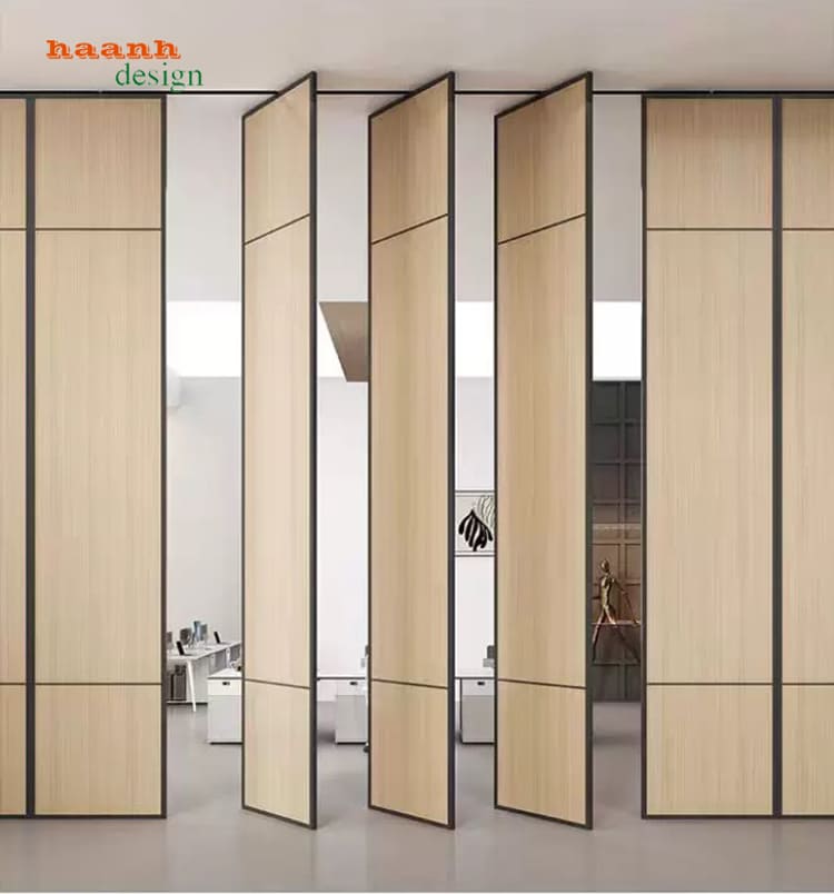 VNV 005 - cánh vân gỗ mở đều VNV 005 vân gỗ mở cánh theo góc đều