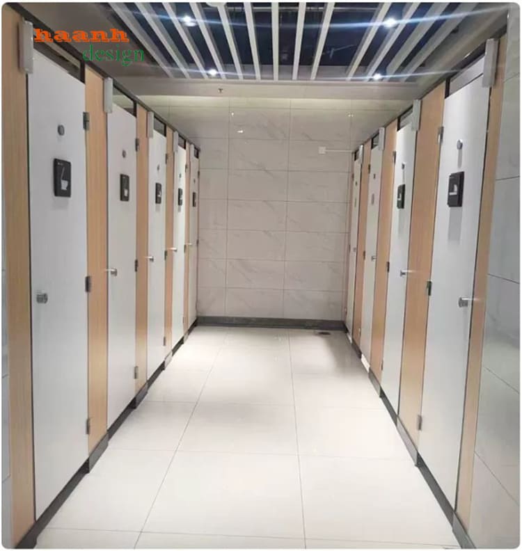 Vách Ngăn Vệ Sinh Compact Cao Cấp Cho Công Trình Công Cộng-VGS 002