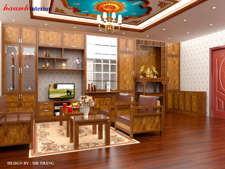Thiết kế phòng khách chung cư