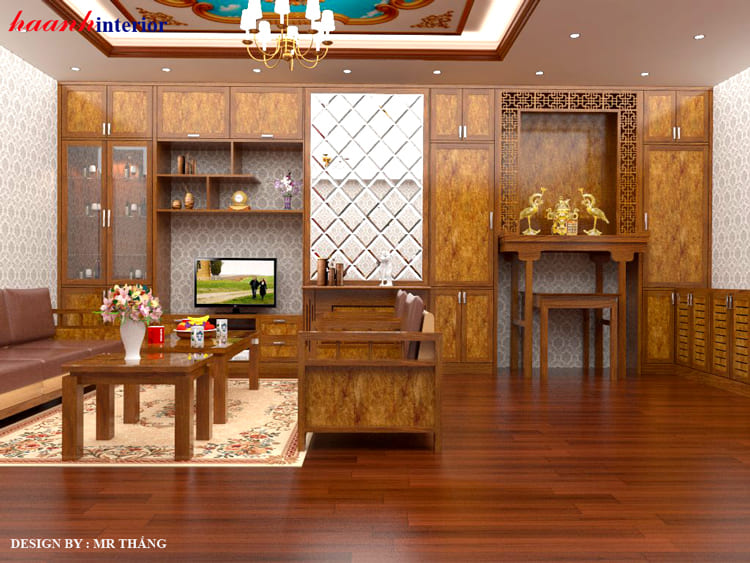 Thiết kế phòng khách chung cư