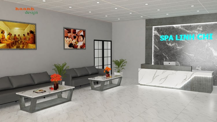 Thiết kế nội thất không gian Spa