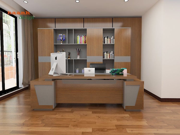 Thiết kế nội thất phòng lãnh đạo 